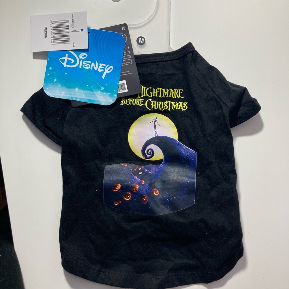Nightmare Before Christmas Pet Shirt
